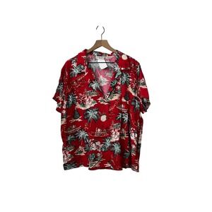 NWT Hawaiian Reserve Collection Camp Aloha Shirt Christmas XXL 20
